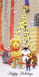 Dog Walker Holiday Gift Card