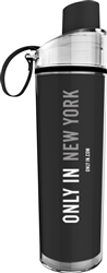 Water Bottle - ONLY IN NEW YORK, Black, 15oz