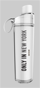 Water Bottle - ONLY IN NEW YORK, White, 15oz